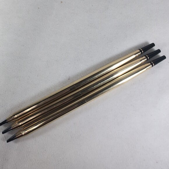 Cross 1/20 10k Gold Filled GF Ladies Pen USA Made Long Clipless NO ENGRAVINGS - Picture 8 of 15